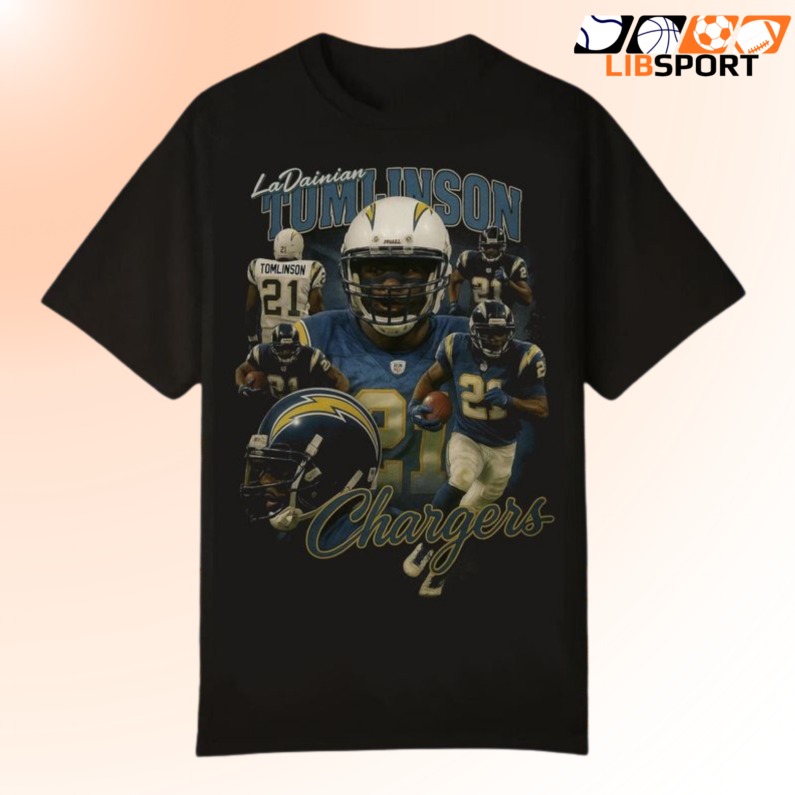 Ladainian Tomlinson T-Shirt, San Diego Chargers Nfl Tee, Retro Unisex Game Day Shirt